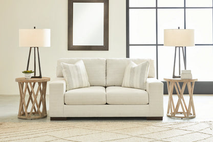 Maggie - 4 Pc. - Sofa, Loveseat, Chair and a Half, Ottoman - Birch