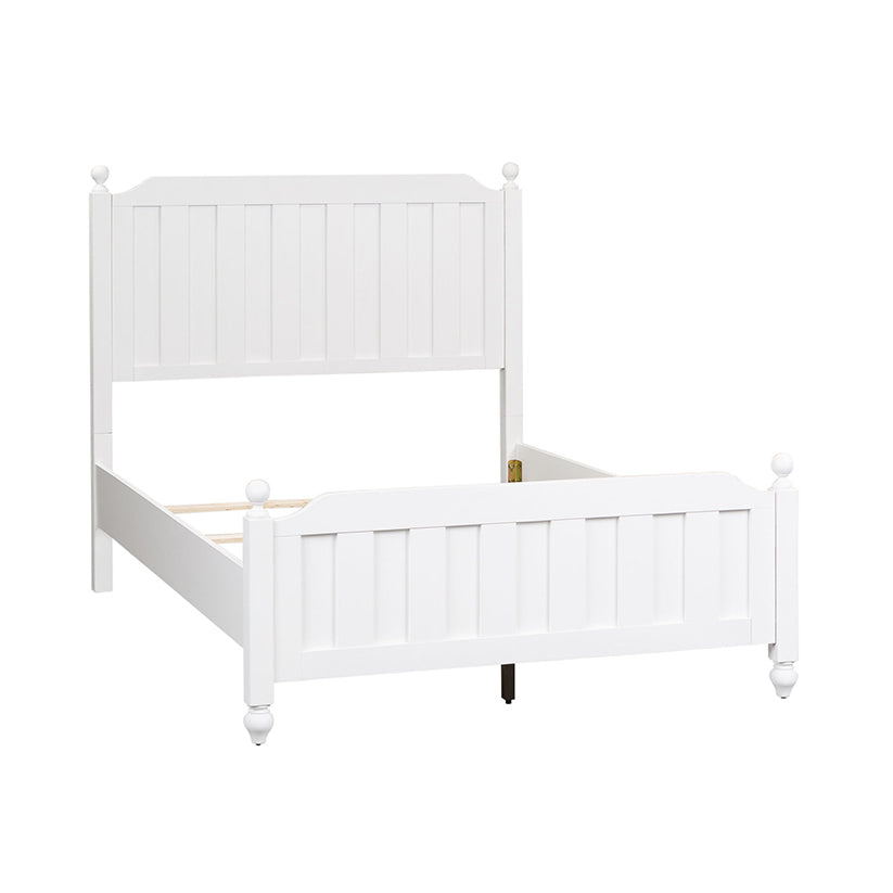 Cottage View - Full Panel Bed - White