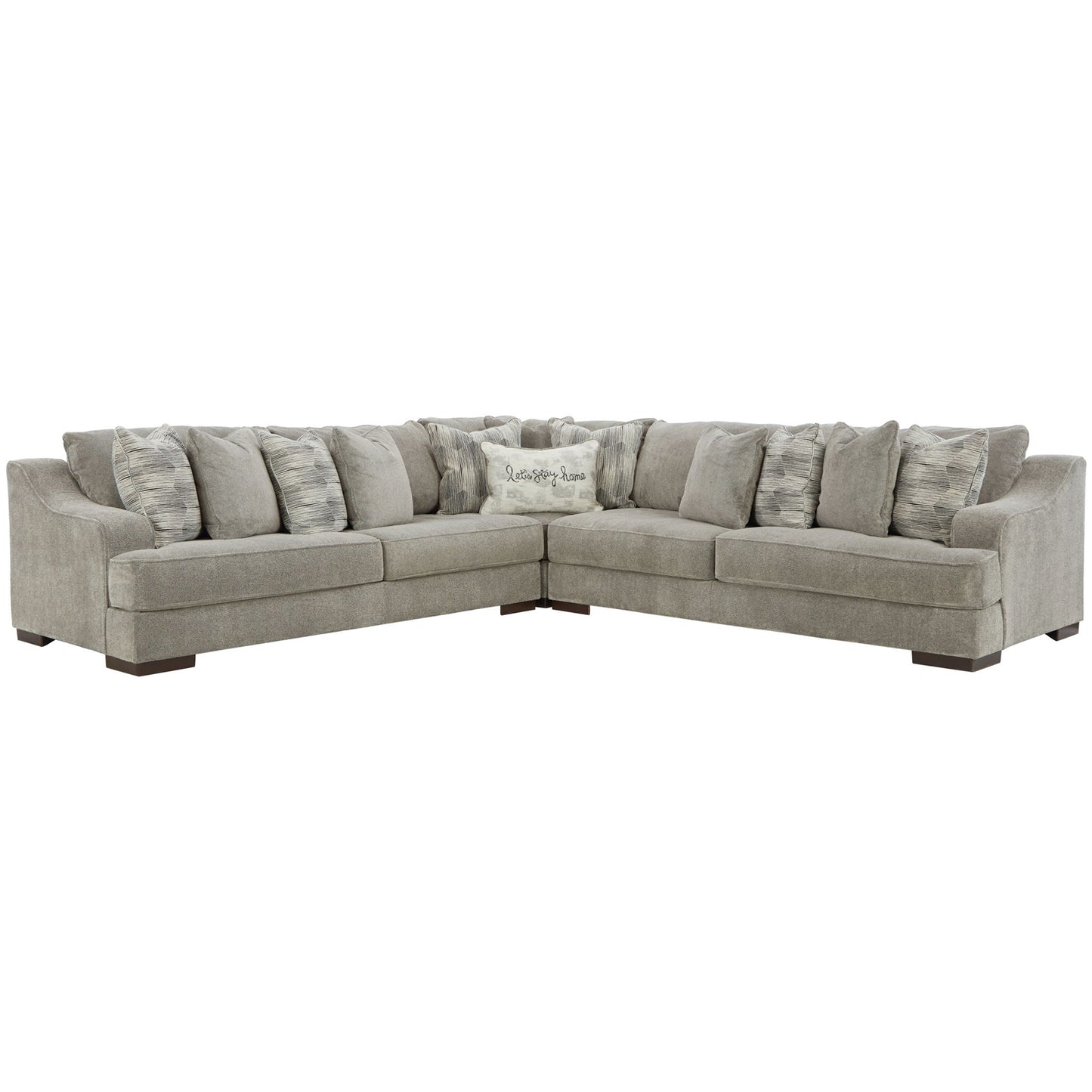 Bayless - Smoke - Corner Sofa 3 Pc Sectional