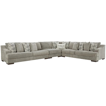 Bayless - Smoke - Corner Sofa 4 Pc Sectional