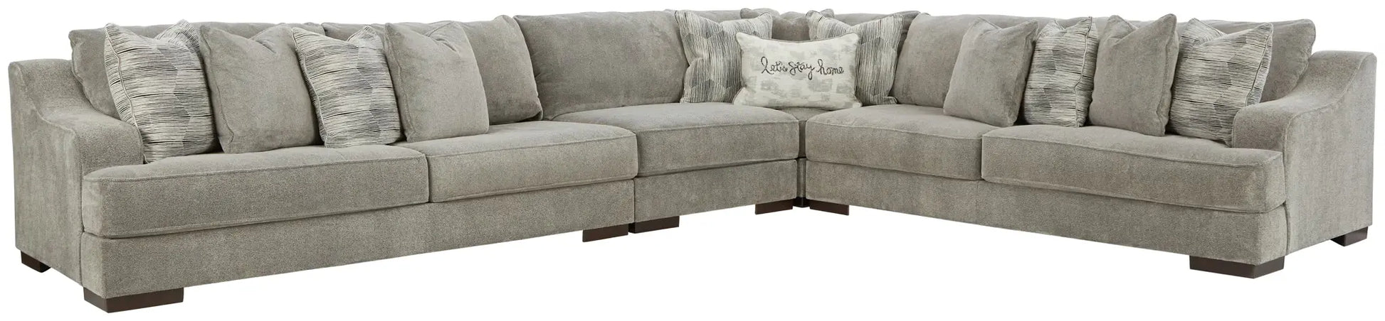 Bayless - Smoke - Corner Sofa 4 Pc Sectional 2