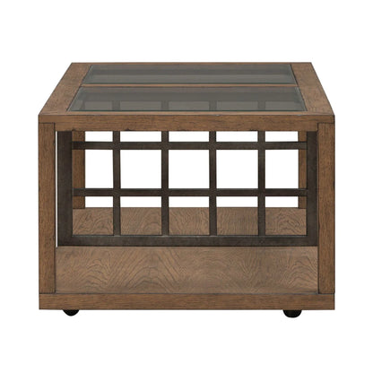 Bayhill Trellis - Cocktail Table - Brown