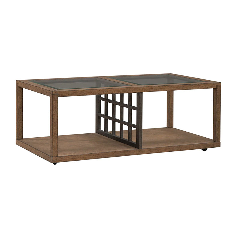Bayhill Trellis - Cocktail Table - Brown