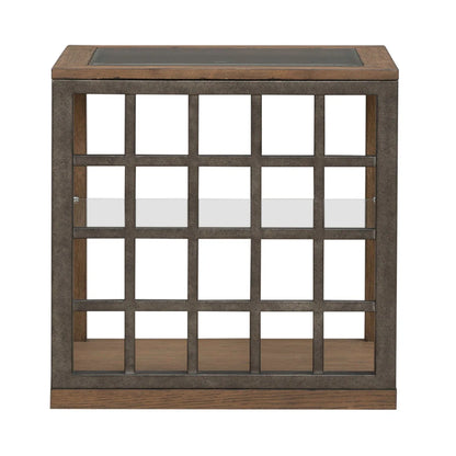 Bayhill Trellis - End Table - Brown