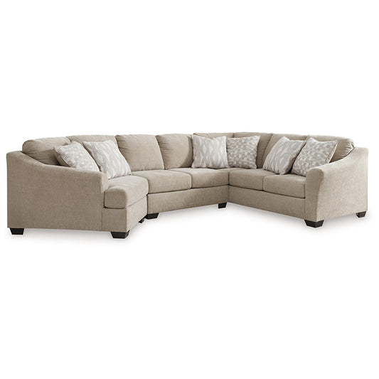 Brogan Bay - Cork - 3-Piece Sectional With Laf Cuddler