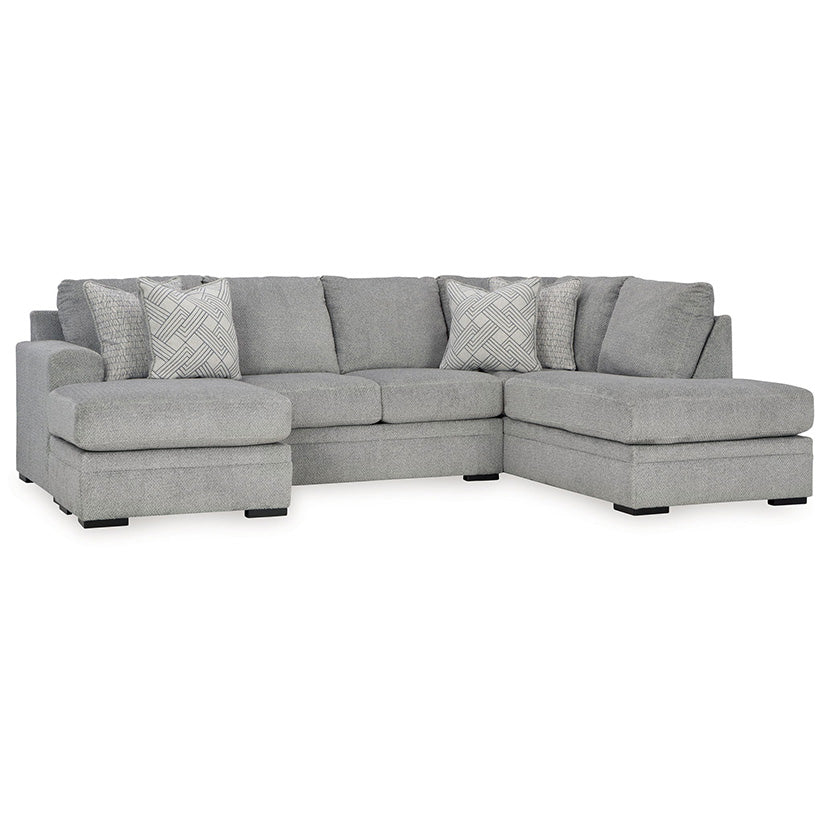 Casselbury - Cement - 2-Piece Sectional With Raf Corner Chaise