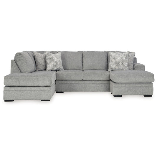 Casselbury - Cement - 2-Piece Sectional With Laf Corner Chaise