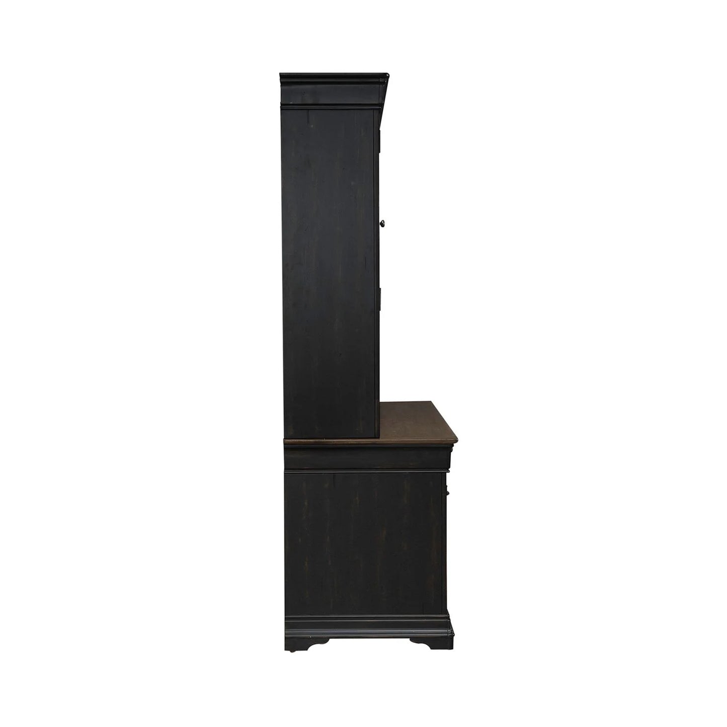 Meritage - Credenza & Hutch - Black