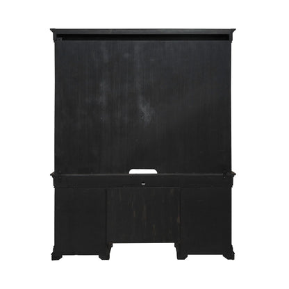 Meritage - Credenza & Hutch - Black