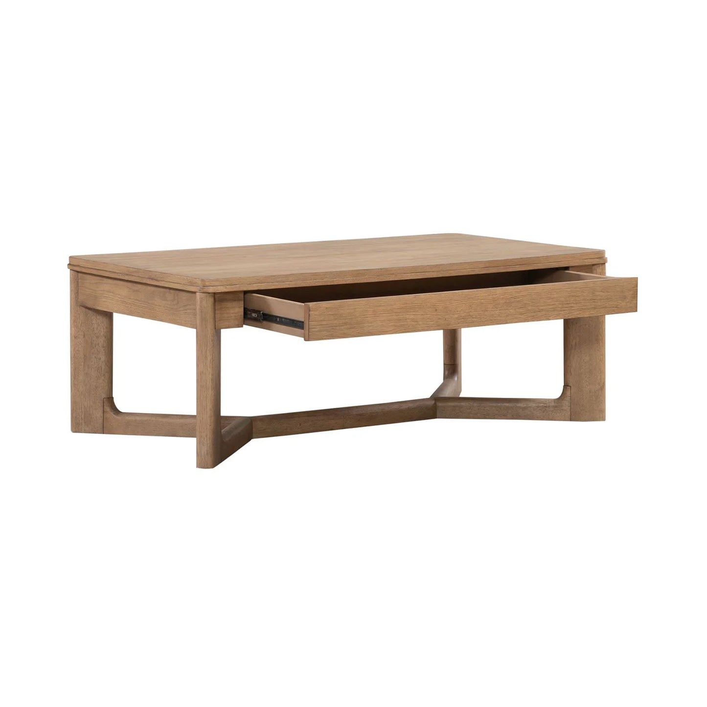 Ballentine - Rectangular Cocktail Table - Brown