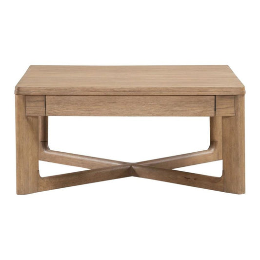 Ballentine - Square Cocktail Table - Brown