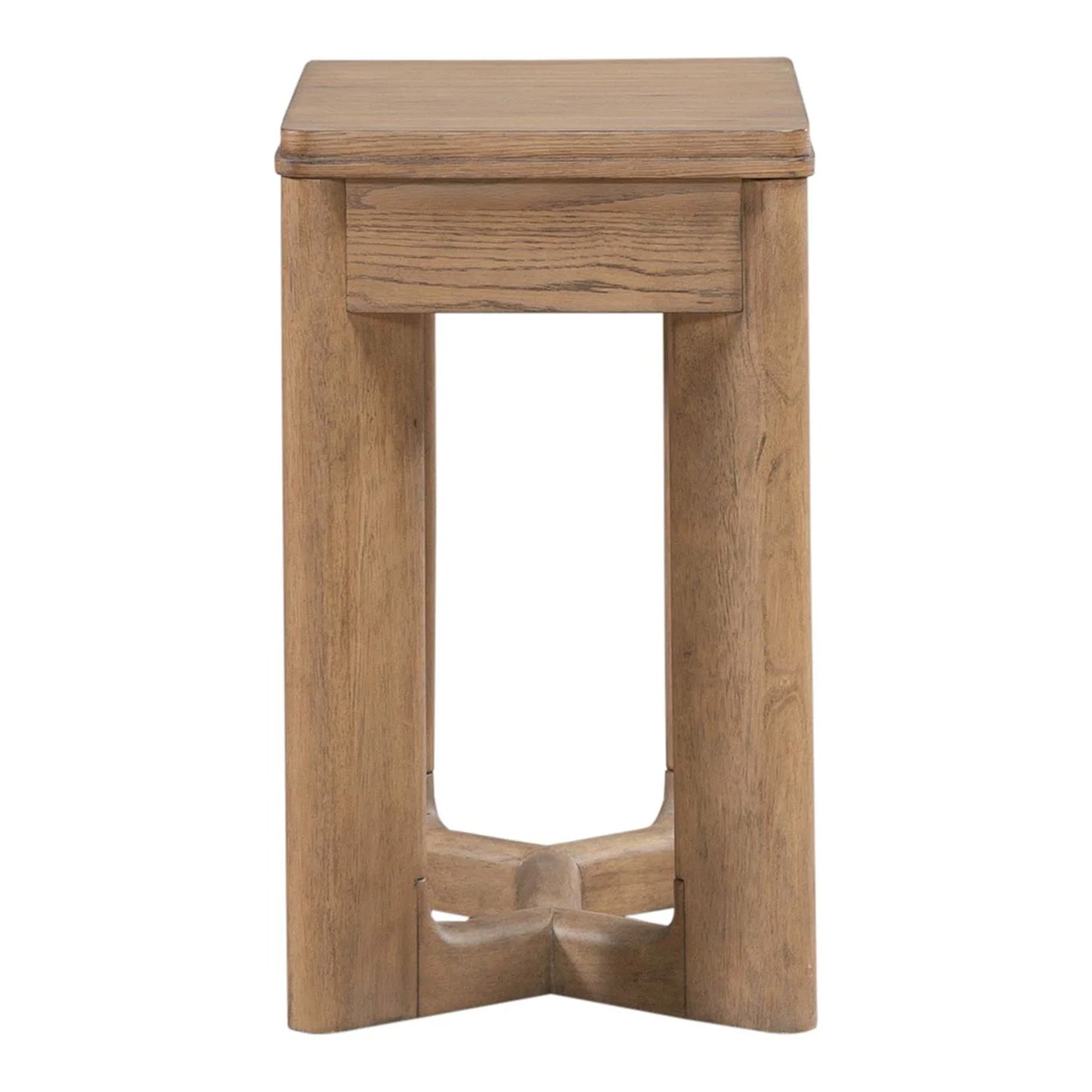 Ballentine - Chairside Table - Brown