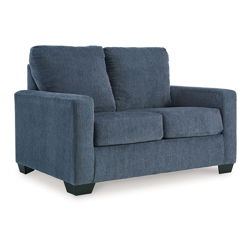 Rannis - Navy - Twin Sofa Sleeper