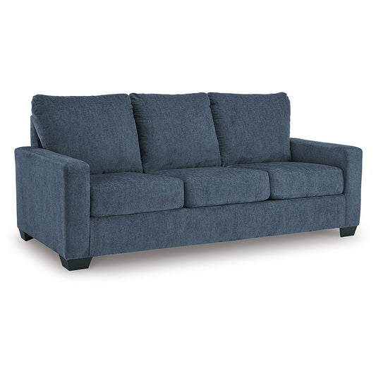 Rannis - Navy - Queen Sofa Sleeper