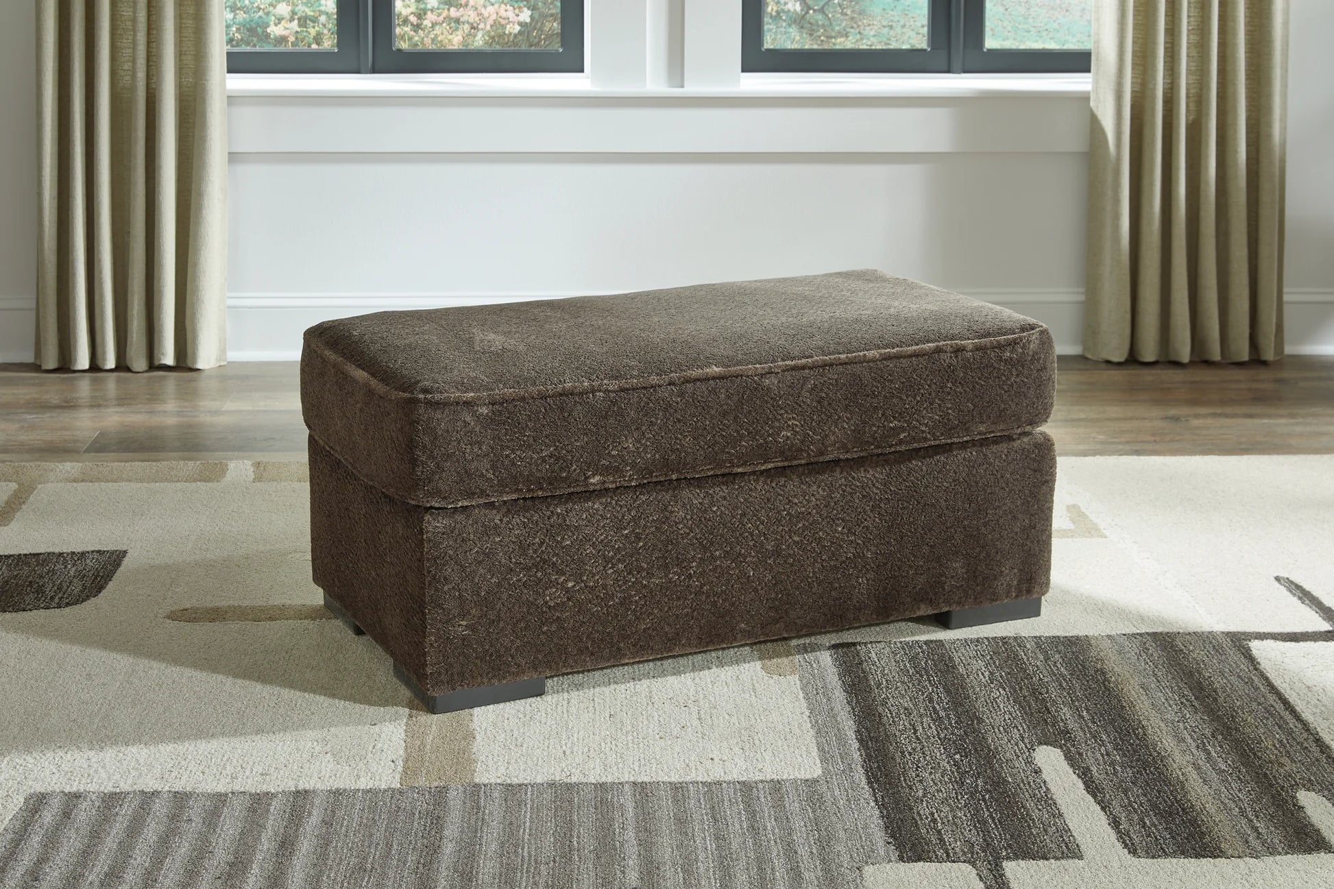 Aylesworth - Chocolate - 2 Pc. - Chair And A Half, Ottoman 5