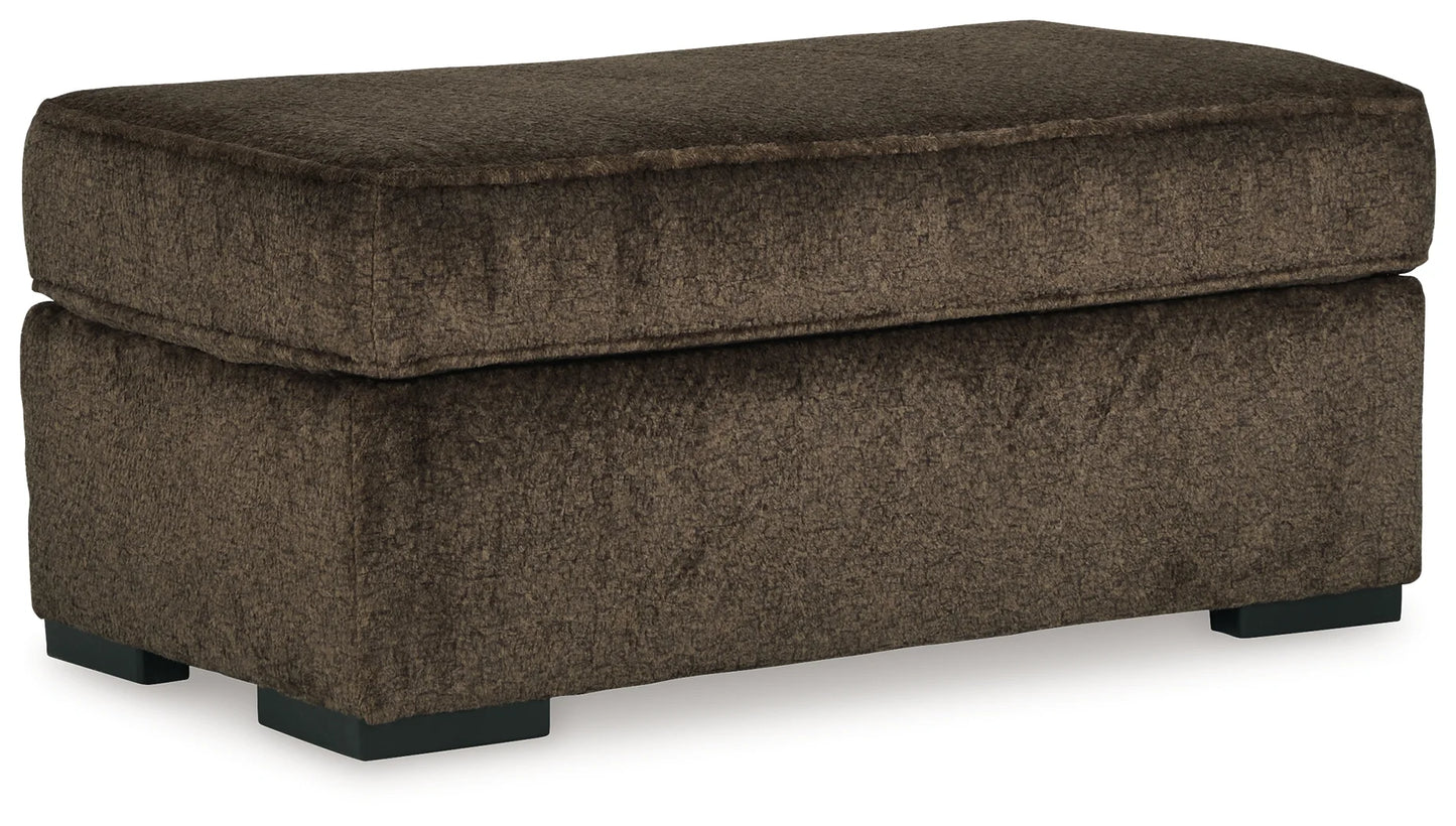 Aylesworth - Chocolate - 2 Pc. - Chair And A Half, Ottoman 6