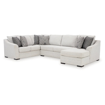 Koralynn - Stone - 3-Piece Sectional With Raf Corner Chaise