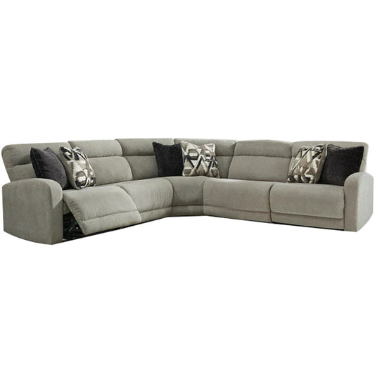 Colleyville - Stone - Zero Wall Recliners 5 Pc Sectional