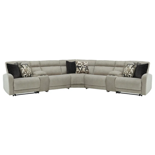 Colleyville - Stone - 7-Piece Power Reclining Sectional