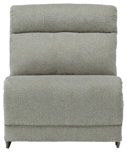 Colleyville - Stone - 7-Piece Power Reclining Sectional With RAF Press Back Power Chaise