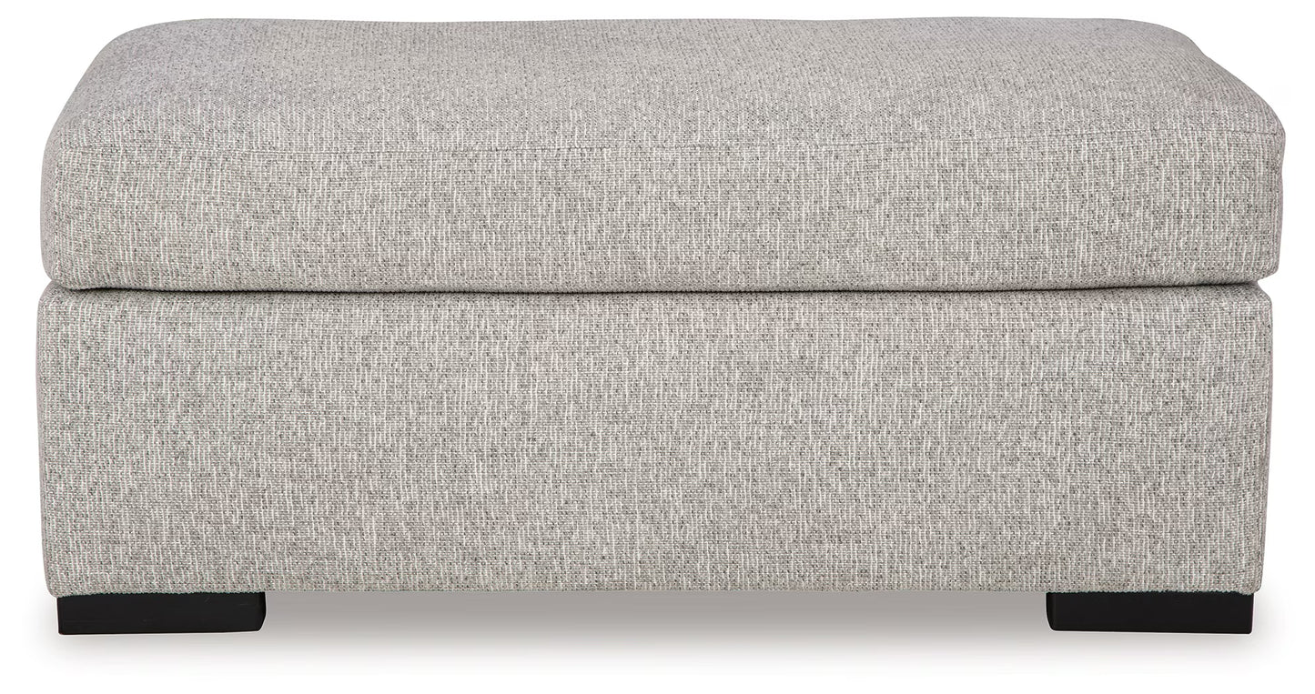 Evansley - Ottoman - Pewter