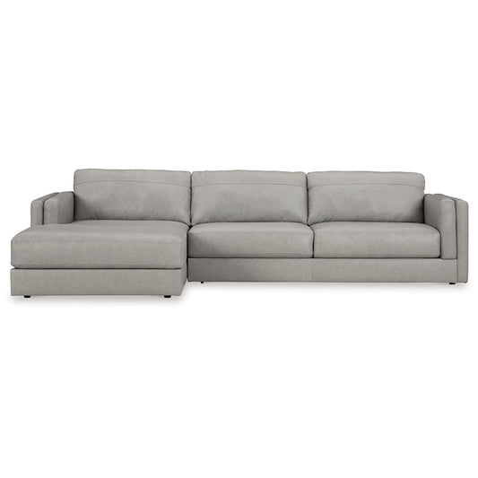 Amiata - Glacier - 2-Piece Sectional With Laf Corner Chaise