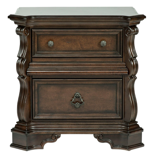 Arbor Place - Night Stand - Dark Brown