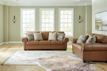 Carianna - 2 Pc. - Sofa, Loveseat - Caramel