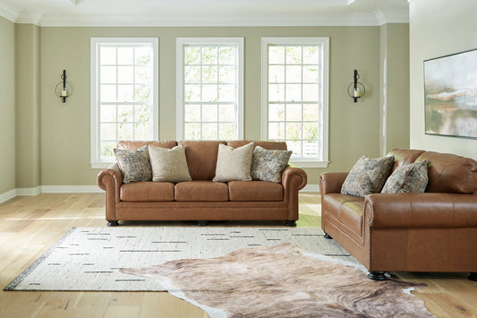 Carianna - 2 Pc. - Sofa, Loveseat - Caramel