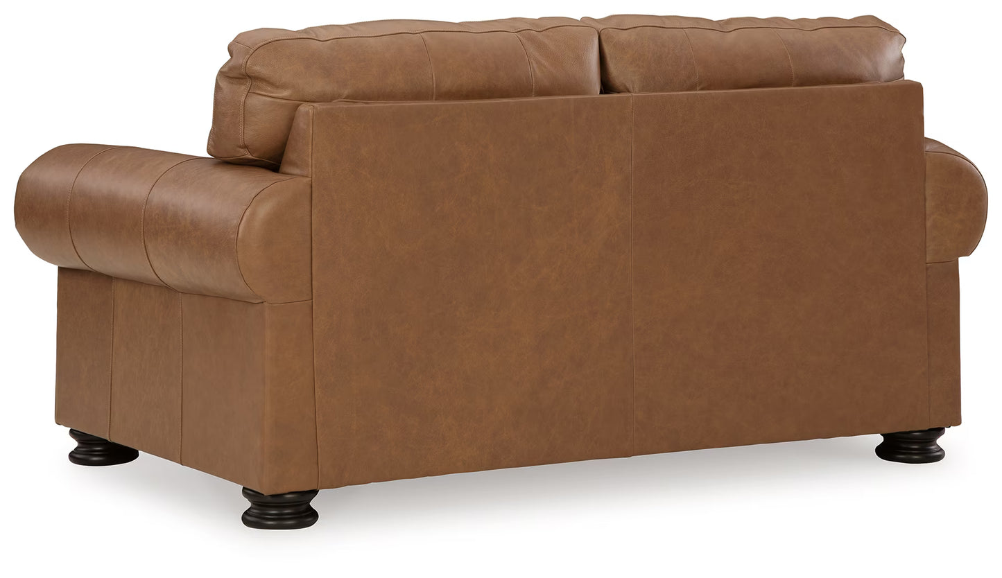 Carianna - 2 Pc. - Sofa, Loveseat - Caramel