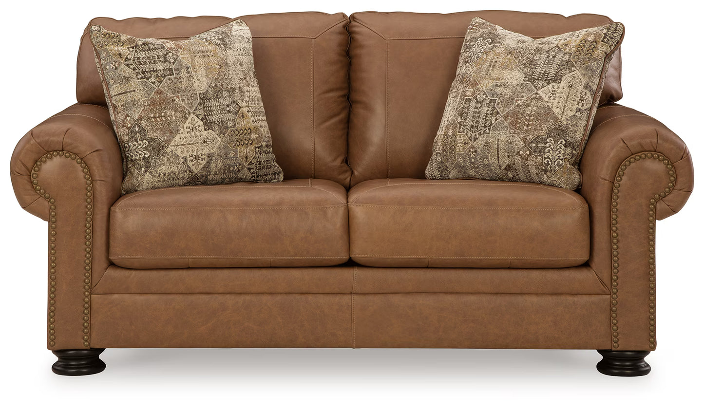 Carianna - Loveseat - Caramel