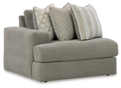 Avaliyah - Ash - 4-Piece Sectional With Raf Corner Chaise