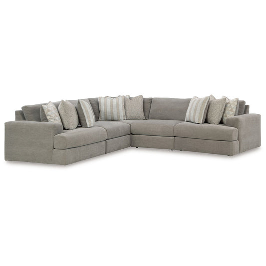 Avaliyah - Ash - 5-Piece Sectional