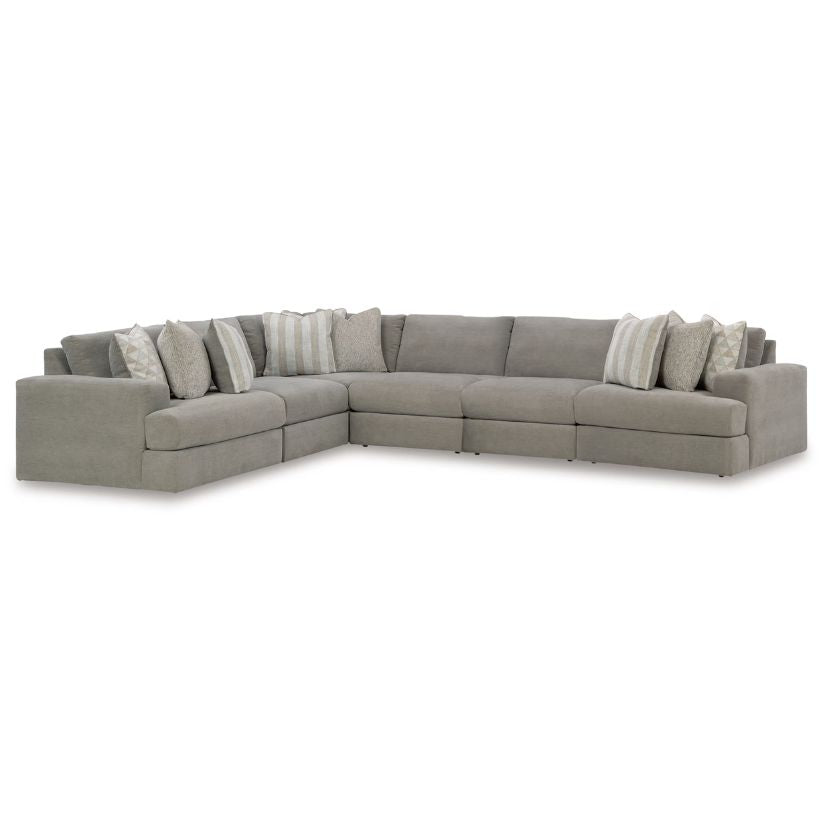 Avaliyah - Ash - 6-Piece Sectional