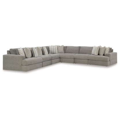 Avaliyah - Ash - 7-Piece Sectional