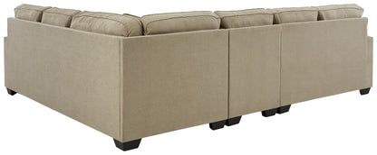 Lucina - Quartz - Corner Loveseat 3 Pc Sectional