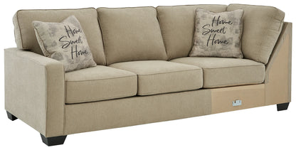 Lucina - Quartz - 2-Piece Sectional