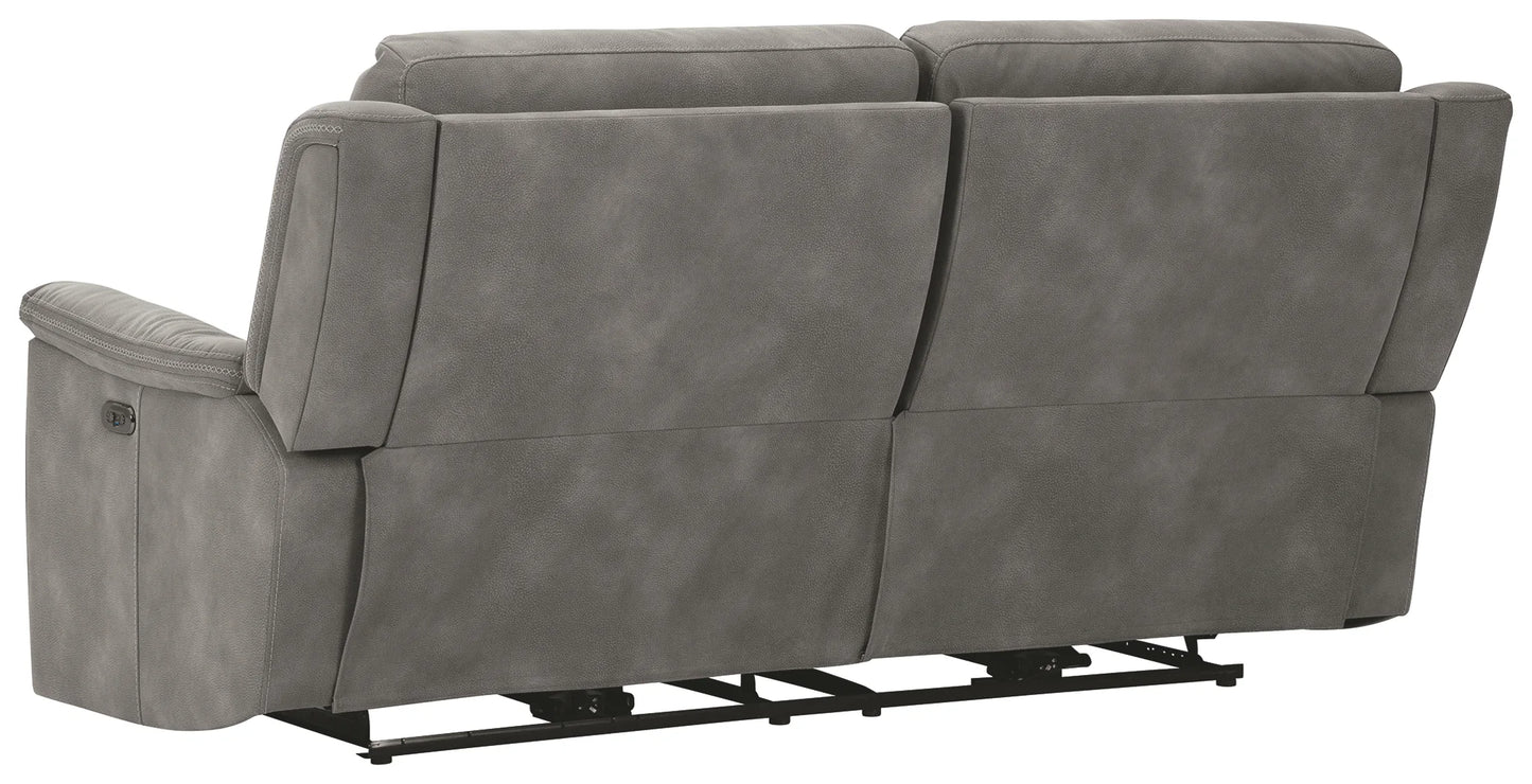 Next-gen - Slate - 2 Seat Pwr Rec Sofa Adj Hdrest