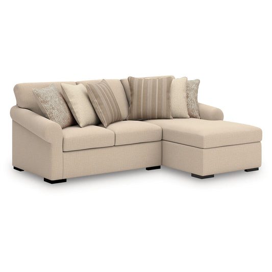 LadyMae - Twill - 2-Piece Sectional With RAF Corner Chaise