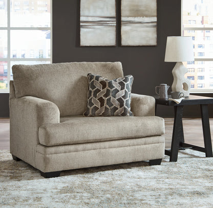 Stonemeade - 4 Pc. - Sofa, Loveseat, Chair And A Half, Ottoman - Taupe