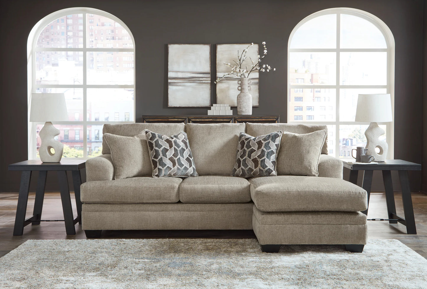 Stonemeade - Sofa Chaise - Taupe