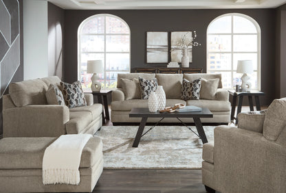 Stonemeade - 4 Pc. - Sofa, Loveseat, Chair And A Half, Ottoman - Taupe