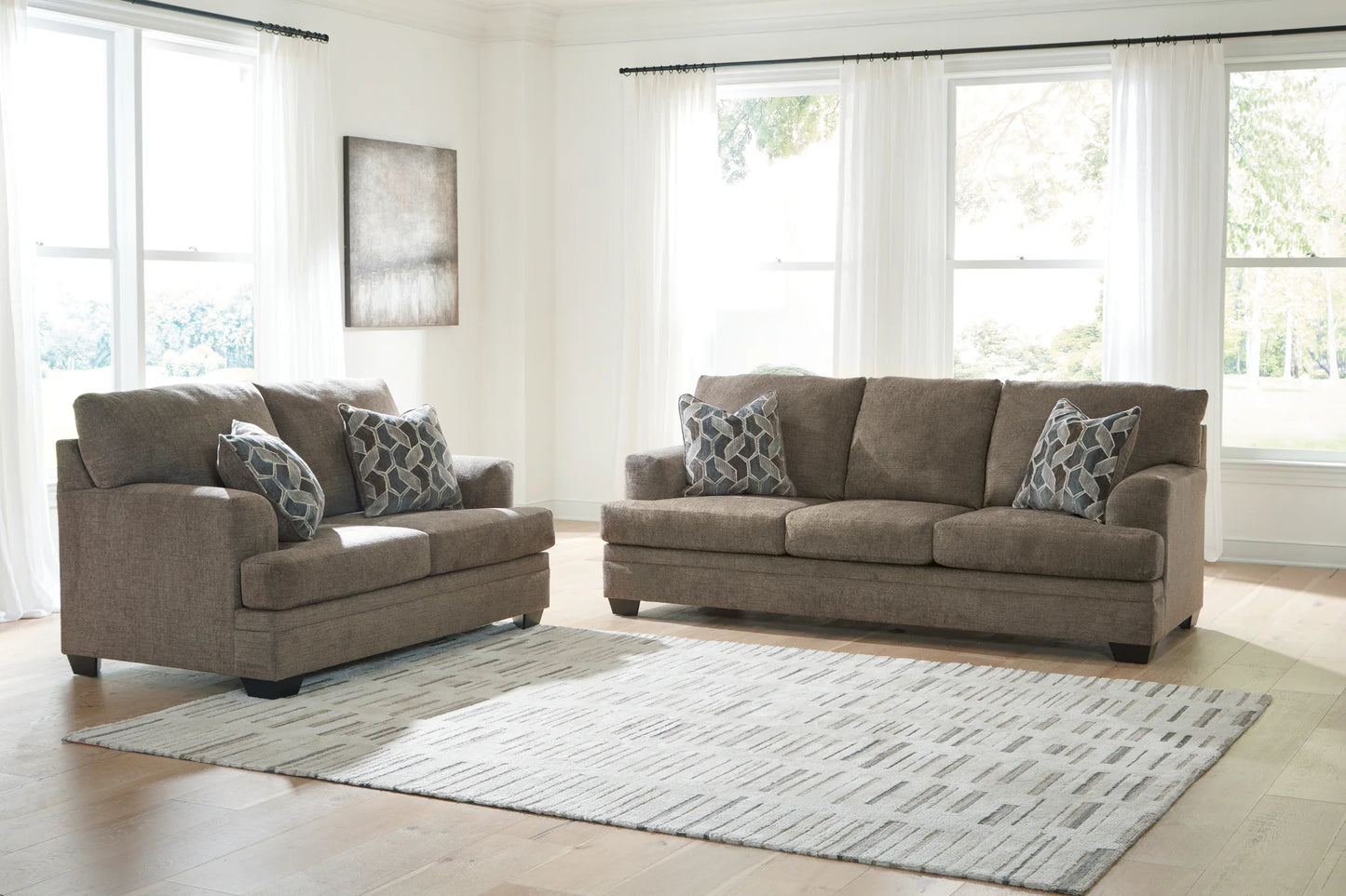 Stonemeade - 2 Pc. - Sofa, Loveseat - Nutmeg