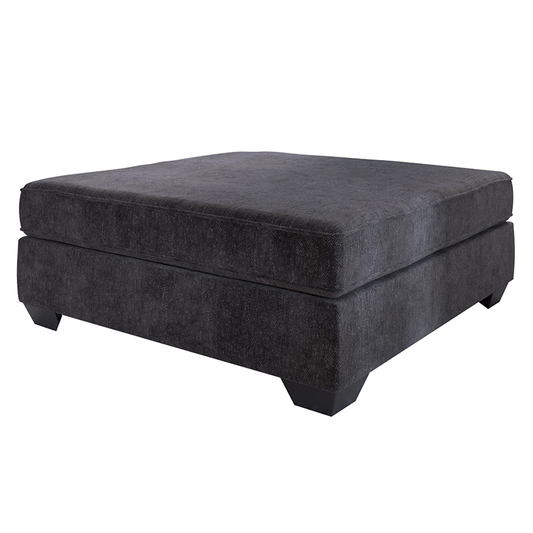 Lavernett - Charcoal - Oversized Accent Ottoman