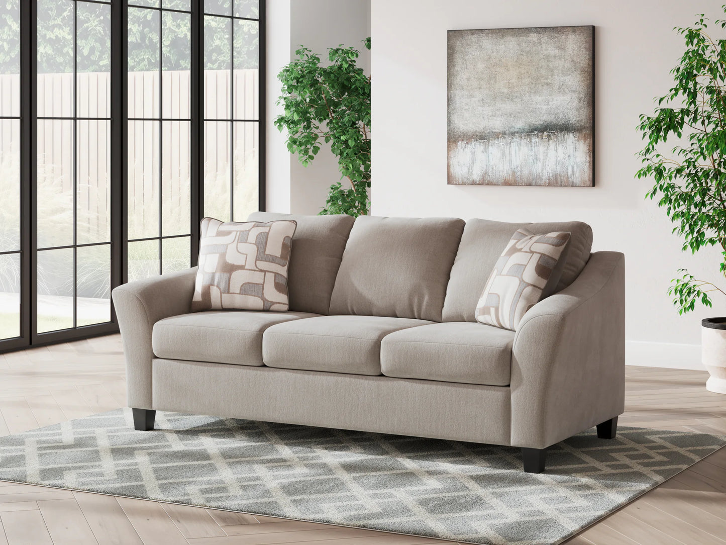 Willarae - Taupe - 2 Pc. - Sofa, Loveseat