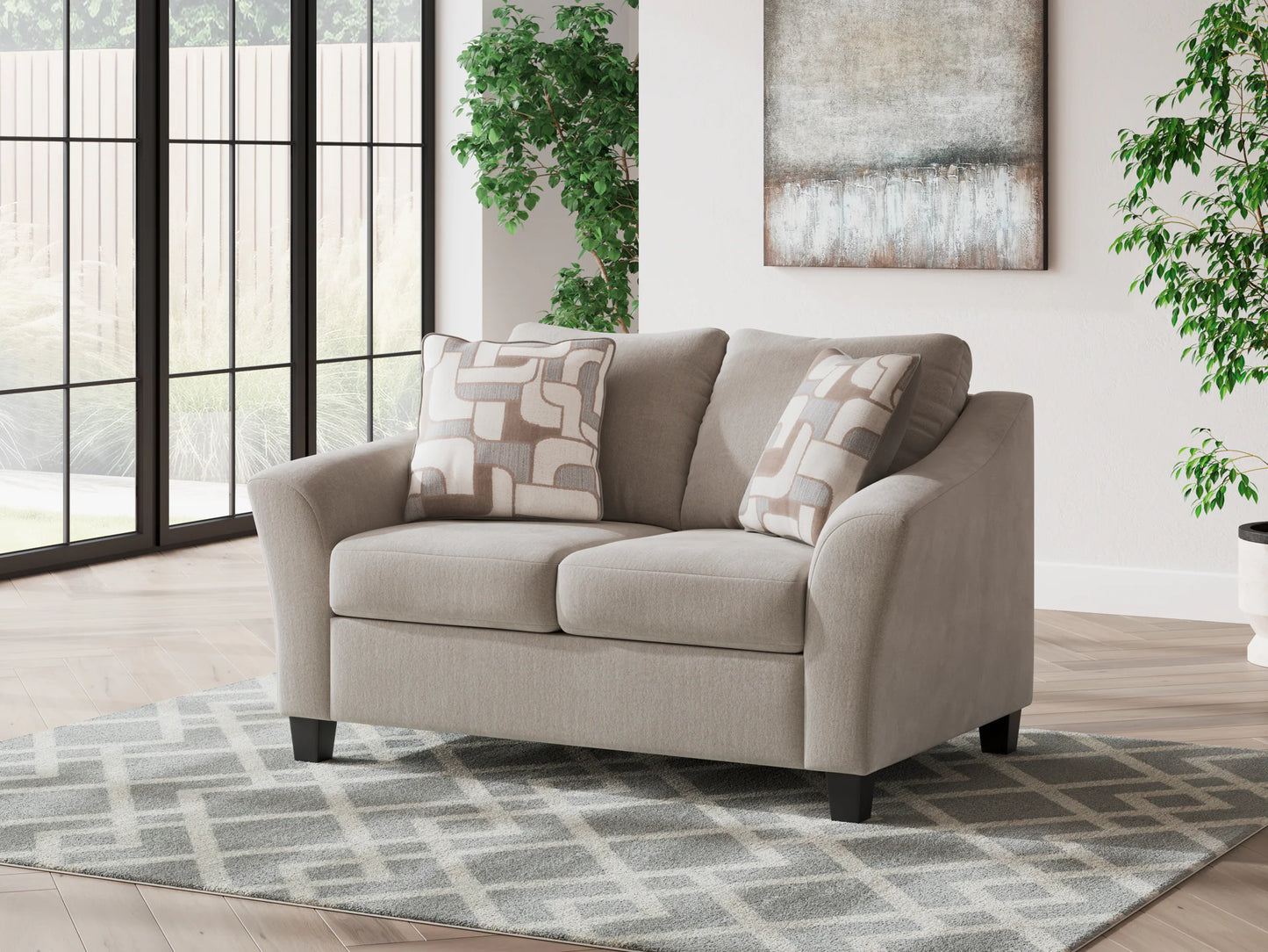 Willarae - Taupe - 2 Pc. - Sofa, Loveseat