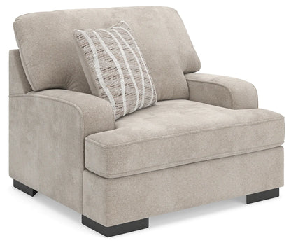 High Profile - Taupe - 4 Pc. - Sofa, Loveseat, Chair And A Half, Ottoman