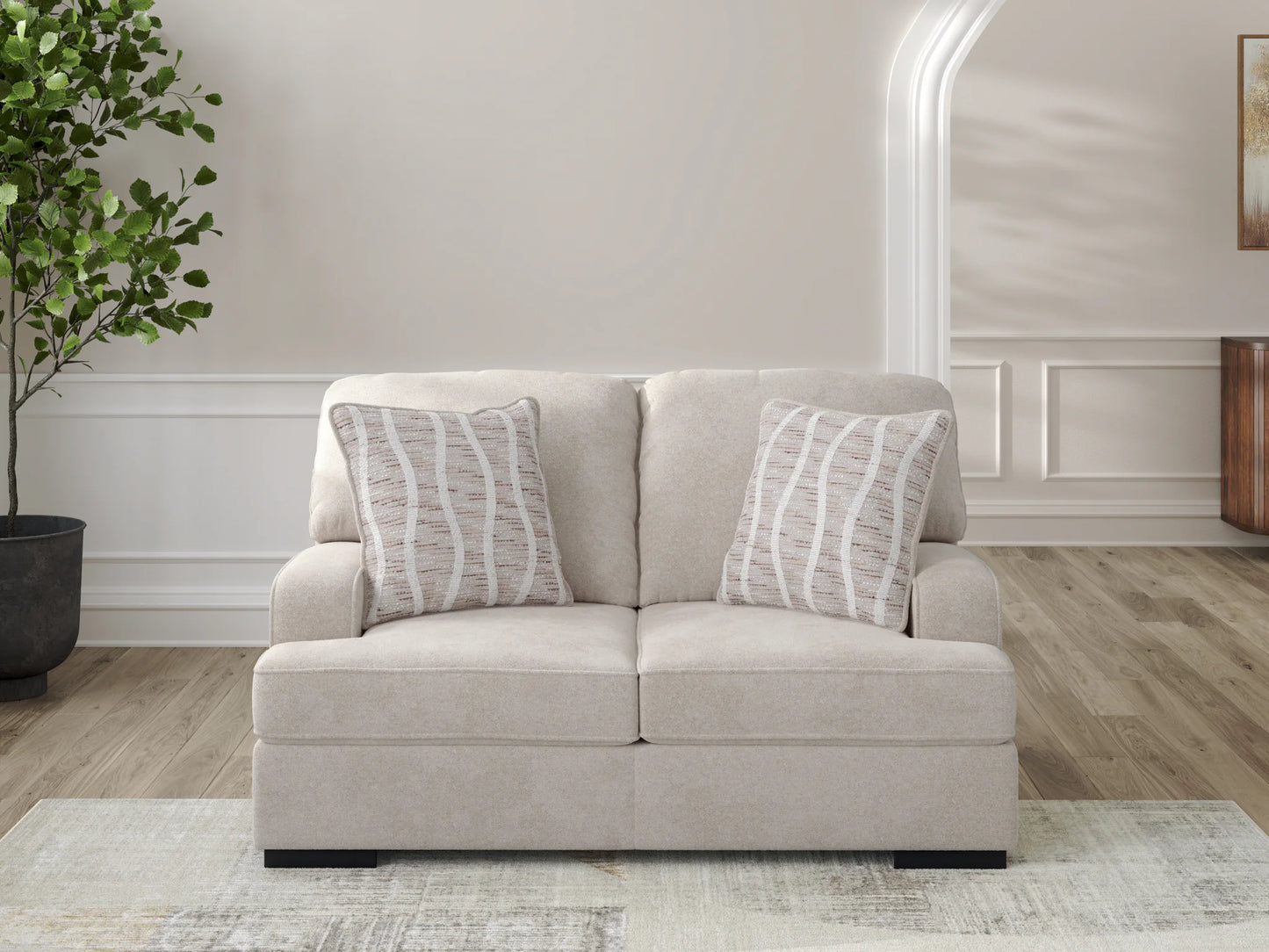 High Profile - Taupe - Loveseat