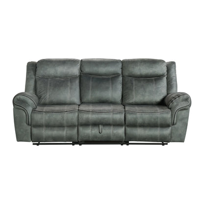 Sorrento - Motion Sofa With Dropdown - Charcoal