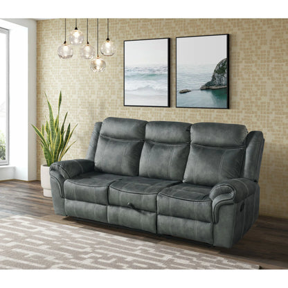 Sorrento - Motion Sofa With Dropdown - Charcoal